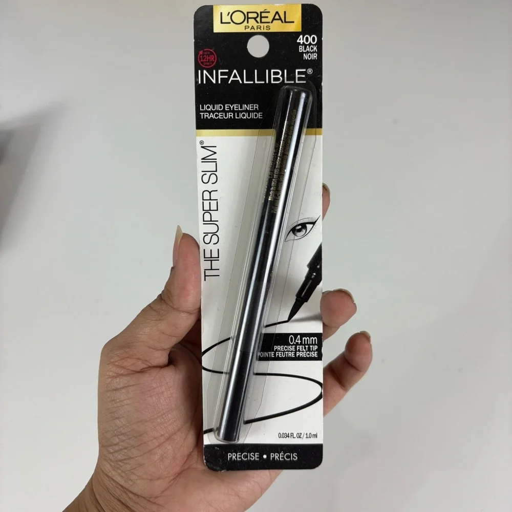 L'Oréal Infallible Matte-Matic Eyeliner Voluminous Waterproof Mascara lot of 3
